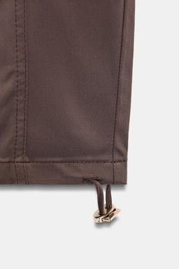 SATIN WIDE-LEG TROUSERS - Zara фото 8