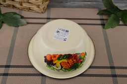 ЭМ_Миска 1,0 л светлая (декор) арт 40304-072/5 КМК