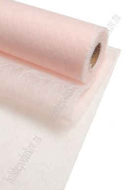Фетр для цветов в рулоне 58 см*10 м (SF-7065) светло-розовый №164