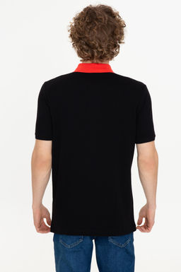 Erkek Siyah Polo Yaka Ti__rt