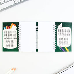 Двойной блокнот на гребне Выпускник начальной школы,мягкая обложка, размер 15 см х 12 см, 48 листов. - Artfox фото 2