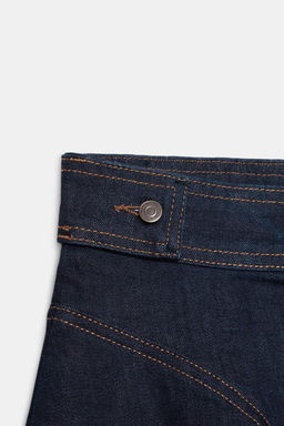 FALDA CORTA DENIM ZW COLLECTION / Azul - Zara фото 20