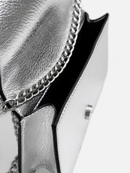 10206100226 Сумка жен. Osha серебристый - Concept club фото 3