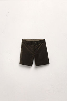 AGES 2-5 / LIMITED EDITION VELVET BERMUDA SHORTS