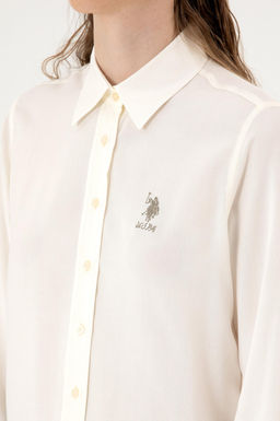 Kad_n BEYAZ Uzun Kollu G_mlek Sepette S_rpriz _ndirim - U.s. polo assn фото 7