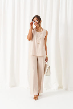 Костюм Beautiful Free 6448 бежево-черный