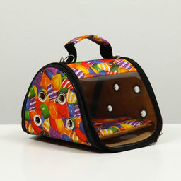 Сумка - переноска для животных Мини 25 х 21 х 16 см, микс цветов
