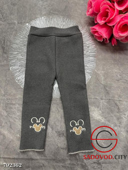 Брюки для девочек с рисункам