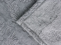 АРТ 007 Покрывало- плед с тиснением 180*210 "Дым"