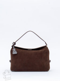 Сумка женская кожаная 1026LF coffee Polina&Eiterou
