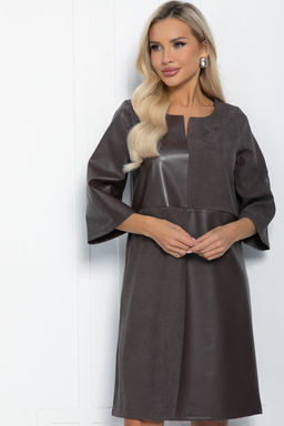 Платье Селин (коричневое) П11548 - Lt collection фото 6