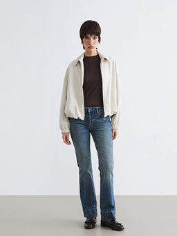 Flare Kad?n Jean Pantolon