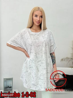 Футболка женская из хлопка