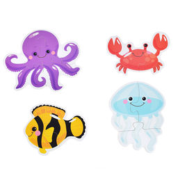 Пазлы контурные Обитатели моря Baby Toys - Десятое королевство фото 2