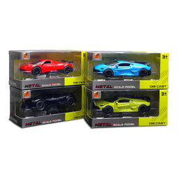 Машина "Яркий драйв" 1:36 в коробке