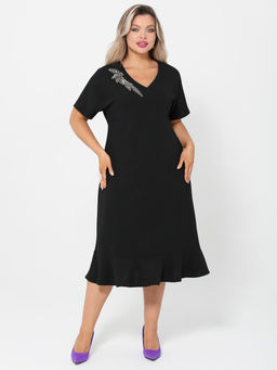 Платье 0421-1 черничный - Dora фото 9