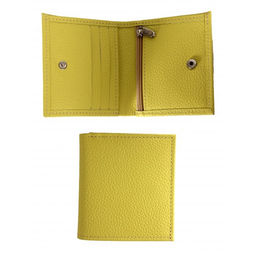 Портмоне женское Croco-ПР-917 натуральная кожа 2 отд, 6 карм, желтый флотер (102) 264560