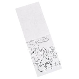 Комплект раскрасок 100 листов Лесные жители