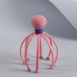 Массажёр «Мурашка» для головы, 15×10.5 см, МИКС