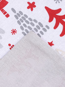 Постельное бельё евро Этель New Years pattern, бязь