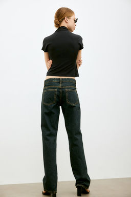Straight Low Jeans - H&m фото 3