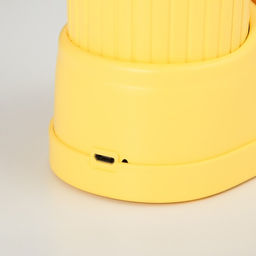 Лампа настольная «Ботинок кот» LED 3 режима 3 Вт USB органайзер желтый 8×11×31 см RISALUX