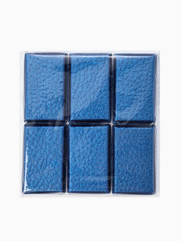 Набор коробочек подарочных 6 шт. под набор «Животный принт» симпл, 5×8 см, синий