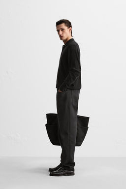 LIGHTWEIGHT WOOL AND CASHMERE KNIT POLO SHIRT - Zara фото 13