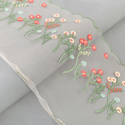 Кружево Gamma сетка 180 мм GCKM-180-03S на бобине 15 м 1 Турция коралловый