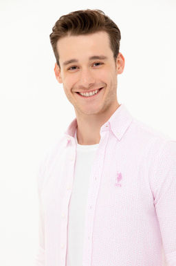 U. S. Polo Assn / Мужская рубашка с длинным рукавом Magnolia - U.s. polo assn фото 12