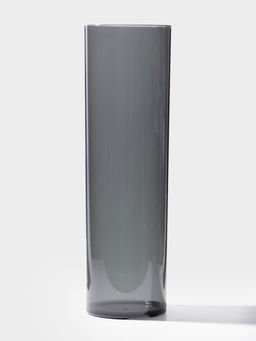 Ваза для цветов «Альваро» классик, 50×15 см, пластик, серая