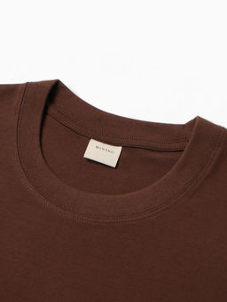 Футболка мужская MINAKU: Moments, коричневая, р-р 52-54