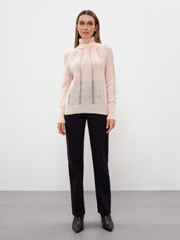 Conso/KJL 220620 - light peach Джемпер женский  фото 5