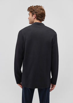 Antrasit Triko Blazer - Mavi фото 4