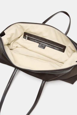 NYLON ELONGATED CITY BAG