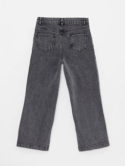 Wideleg K?z ?ocuk Jean Pantolon - Waikiki фото 2