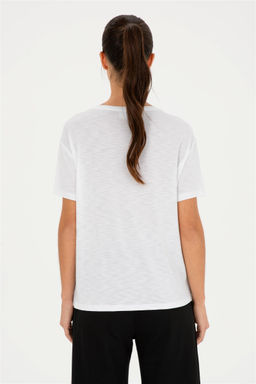 U. S. Polo Assn / Женская белая футболка - U.s. polo assn фото 5