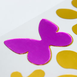 Наклейка интерьерная зеркальная Сказочный цветок, декор на стену, цветная, 61?32 см