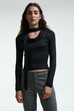 Top con detalle de fular - H&m фото 4