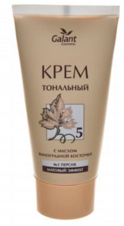 ГК крем тональный №1 Пастель (50мл). с маслом виногр.косточки ГК 54/1