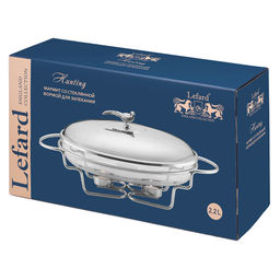 МАРМИТ LEFARD СЕРИЯ ОХОТА СО СТЕКЛЯННОЙ ФОРМОЙ ДЛЯ ЗАПЕКАНИЯ, 2,2Л  фото 2