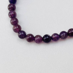 Браслет из Аметиста со вставкой 18 см