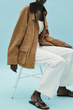 DOUBLE-STRAP FLAT SANDALS WITH BUCKLE - Zara фото 11