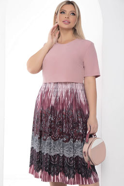 Платье Кэри (пыльная роза) П8990 - Lt collection фото 14