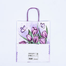 Цена за 2 шт. Пакет крафтовый Хорошего настроения, 25?22?11 см