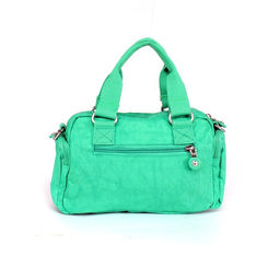 Сумка женская текстиль BoBo-6678-3, 1отд, плечевой ремень, зеленый 255273  фото 2