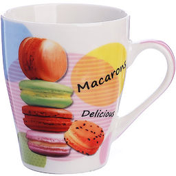 25971 Кружка 340мл Макаруны (мин.4шт)LR(х36) - Mayer&boch фото 4