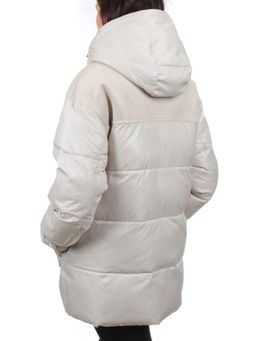 338-X28 LT. BEIGE Куртка зимняя женская (200 гр. холлофайбер) - Fashion фото 6