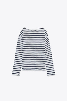 RUSTIC COTTON T-SHIRT - Zara фото 20