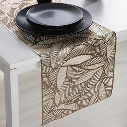 Дорожка на стол Доляна Листопад, 30150 см, цвет золотой  фото 5